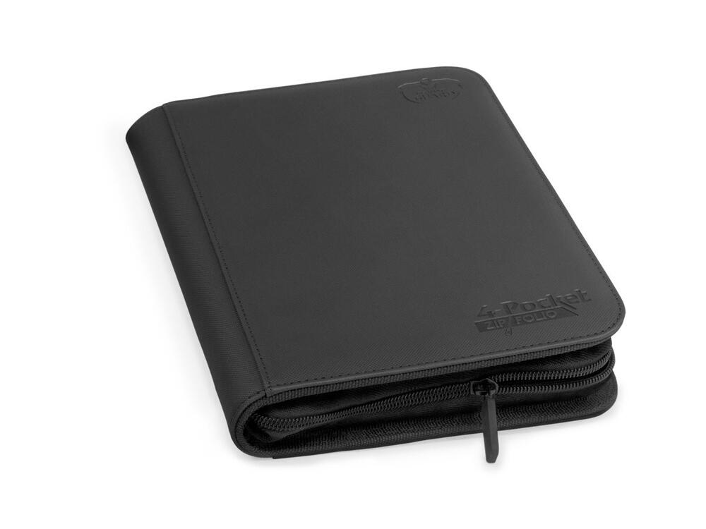 Ultimate Guard 4-Pocket ZipFolio Xenoskin - Black