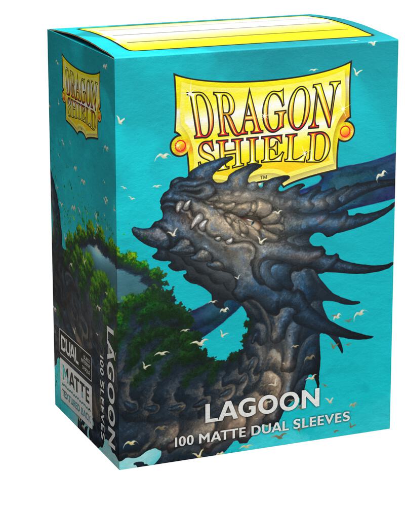 Dragon Shield 100ct Box Dual Matte Lagoon