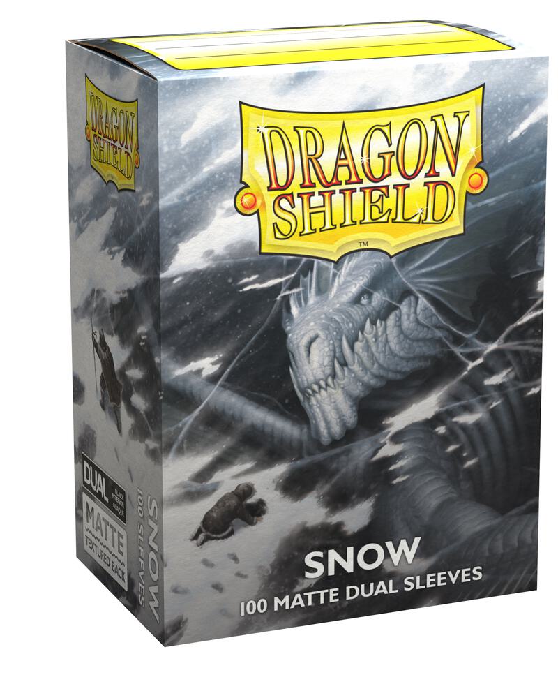 Dragon Shield 100ct Box Dual Matte Snow