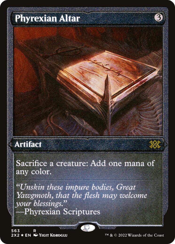 Phyrexian Altar (Foil Etched)