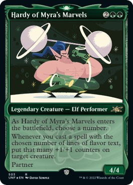 Hardy of Myra's Marvels (Showcase) (Galaxy Foil)