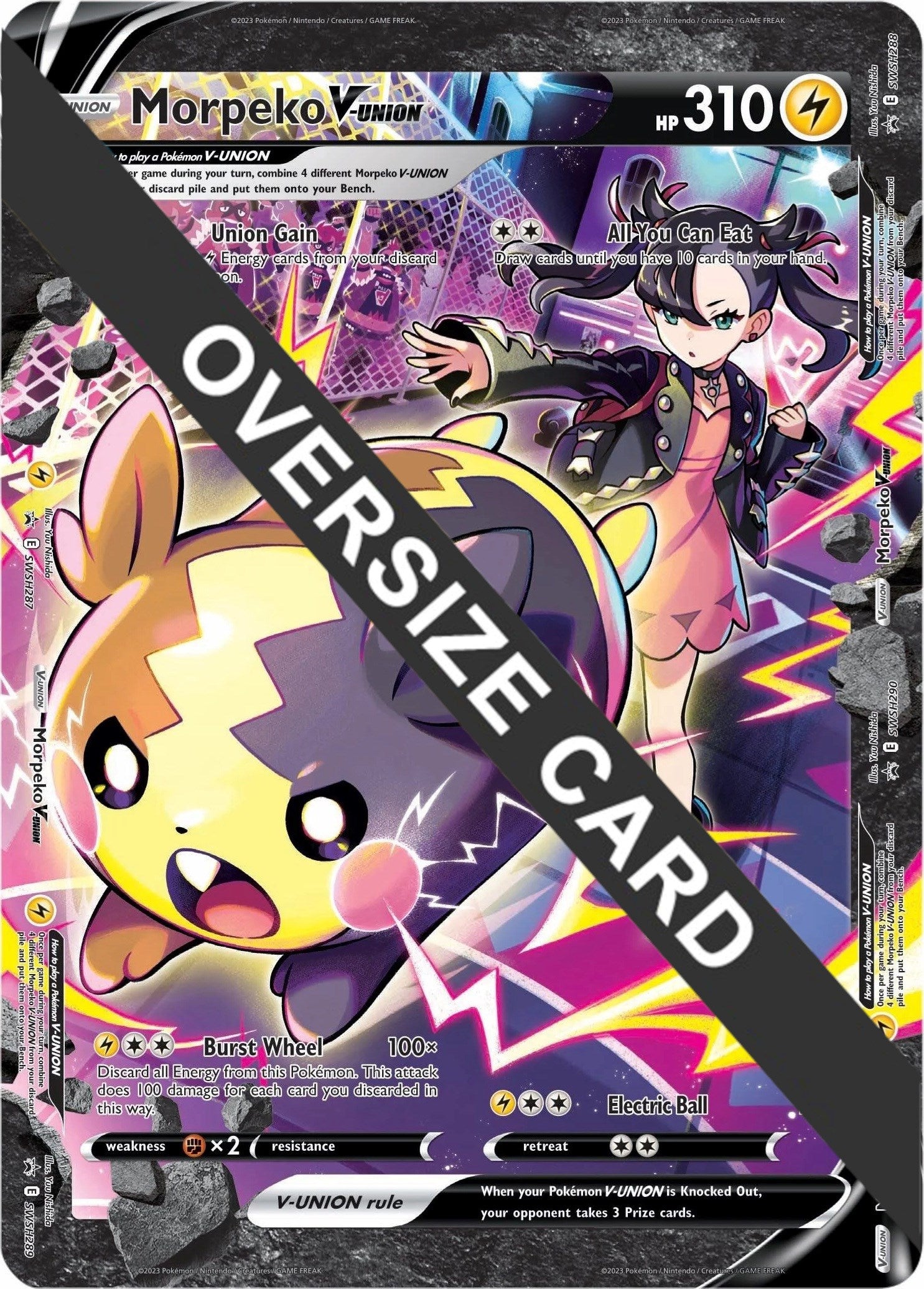 Morpeko V-Union (SWSH287-290)