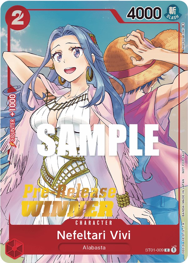 Nefeltari Vivi (OP-03 Pre-Release Tournament) [Winner]