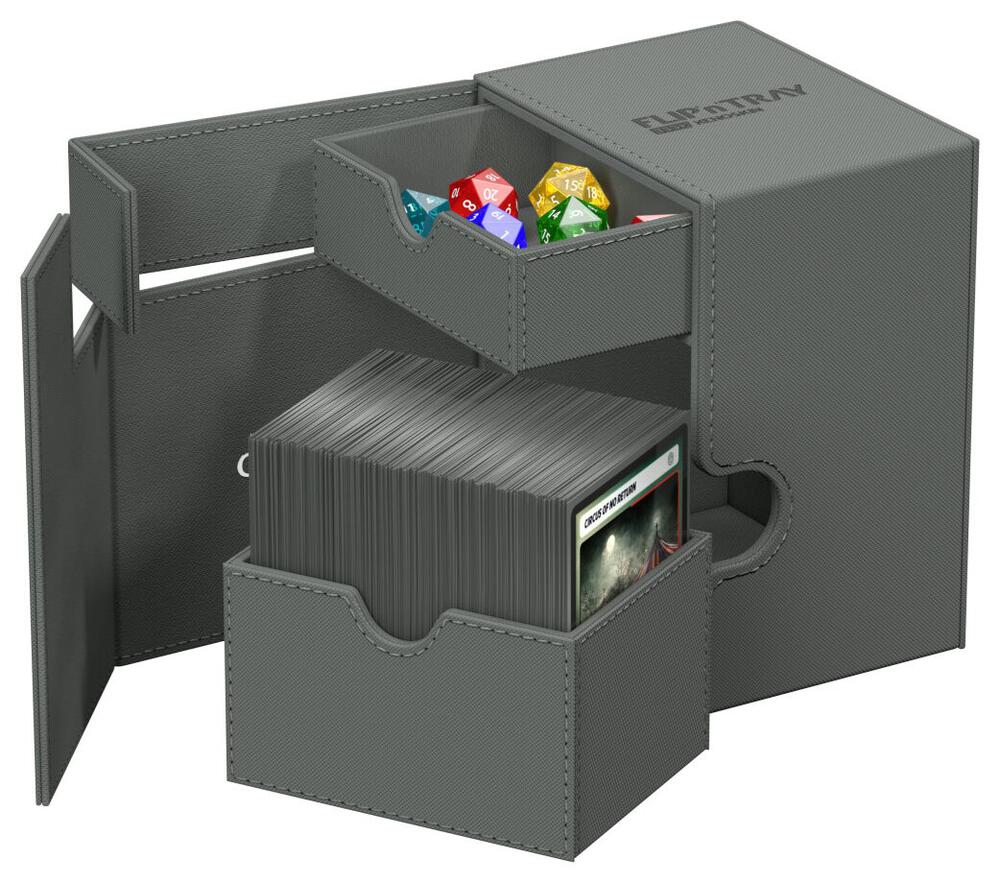 Ultimate Guard Flip'n'Tray 133+ Monocolor - Grey