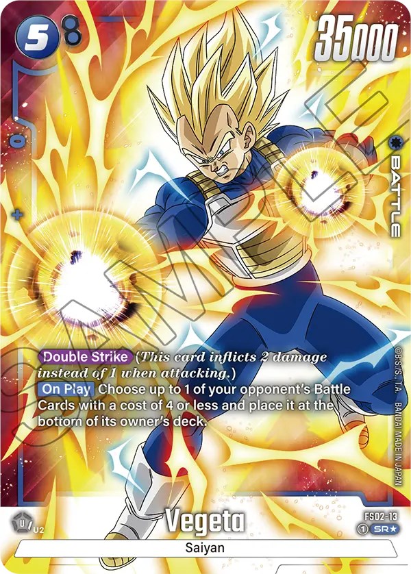 Vegeta - FS02-13 (Bonus Pack Alternate Art)