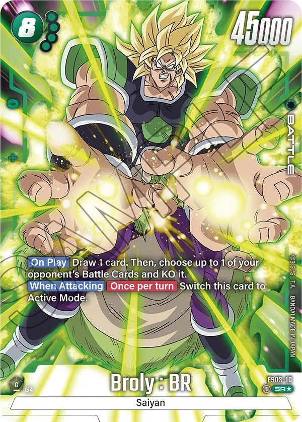 Broly : BR (Bonus Pack Alternate Art)