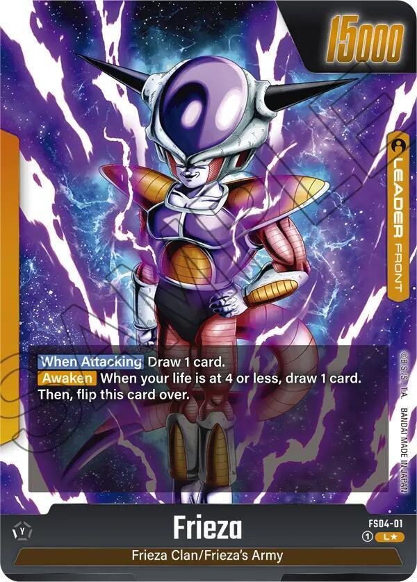 Frieza - FS04-01 (Gold) (Back)