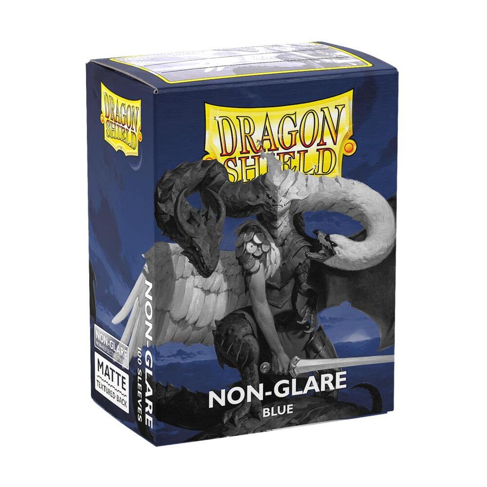 Dragon Shield 100ct Box Matte Non-Glare Blue