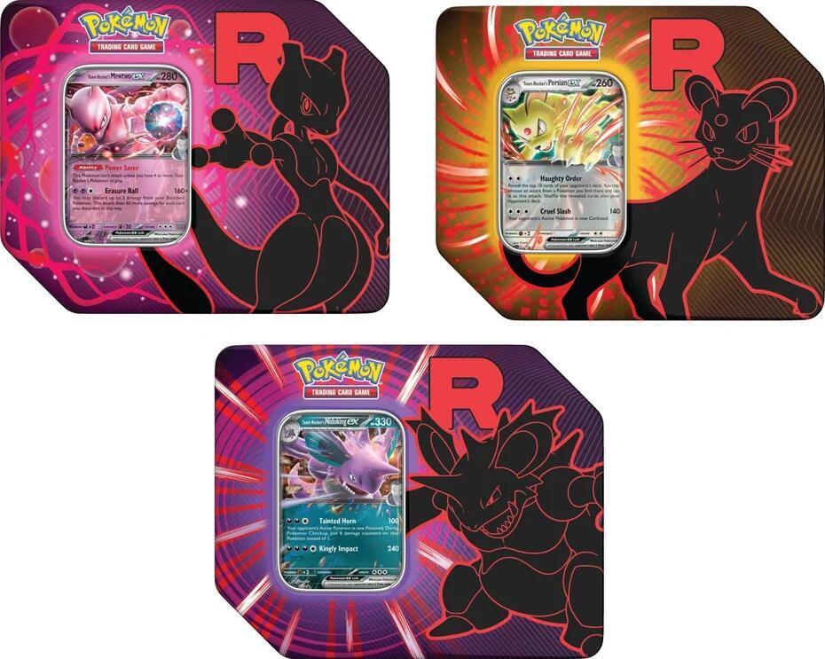 Team Rocket Tin (3 types)
