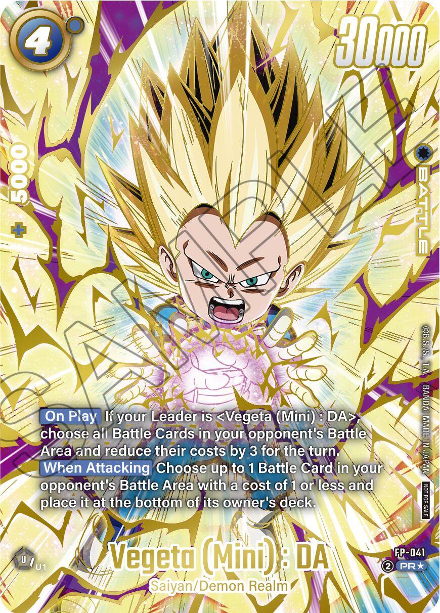 Vegeta (Mini) : DA - FP-041 (Ultimate Battle 2025 Vol.4)