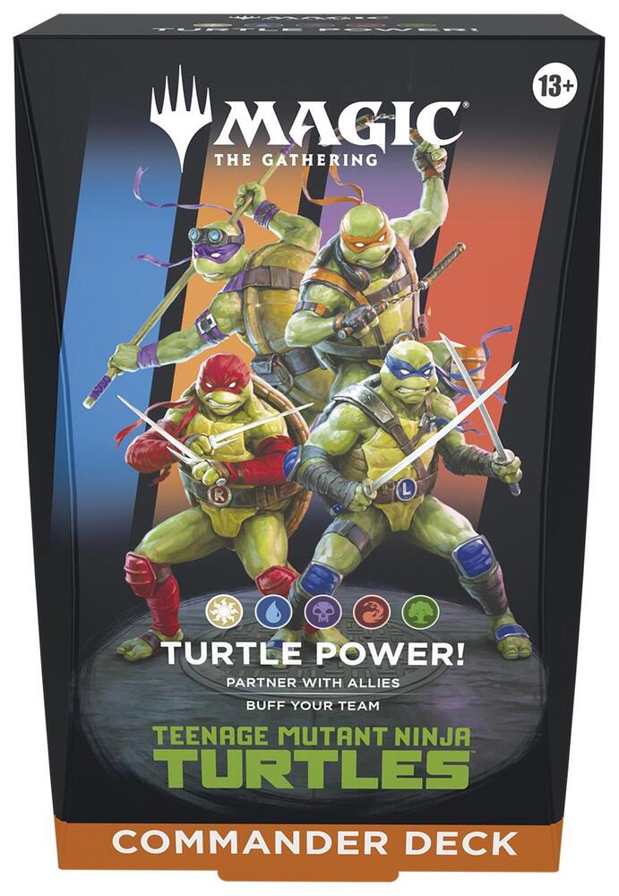 MTG Teenage Mutant Ninja Turtles Commander Deck - Turtle Power!
