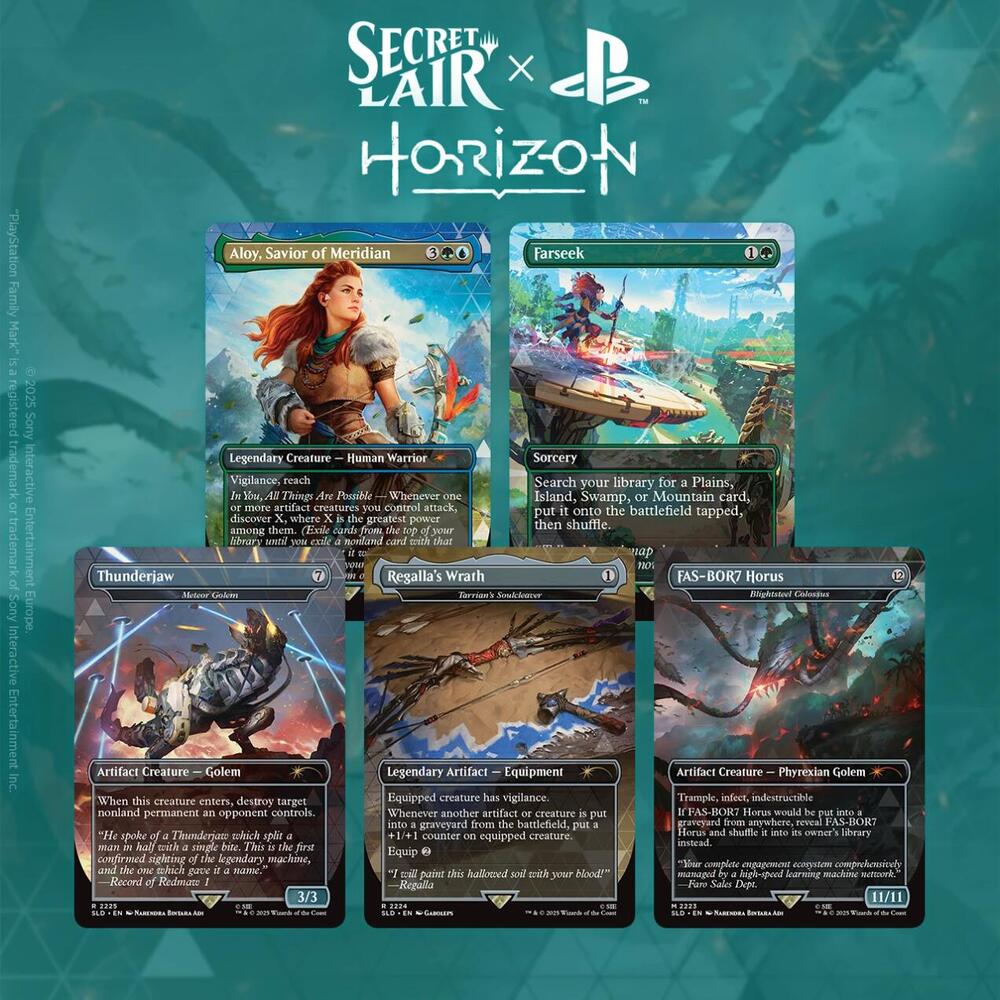 MTG Secret Lair x Horizon -Into the Forbidden West- Non Foil