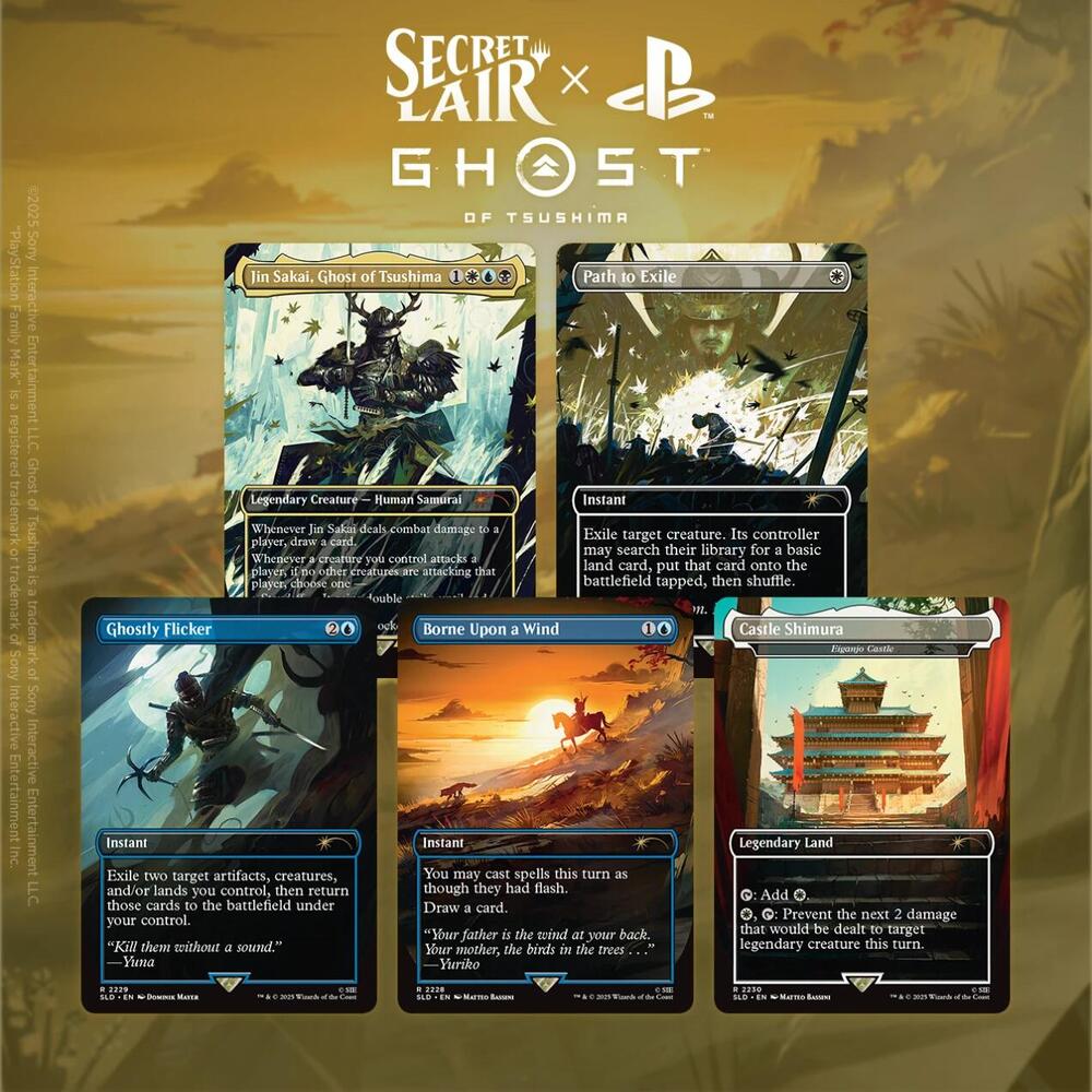 MTG Secret Lair x Ghost of Tsushima -Ghost of Tsushima- Non Foil