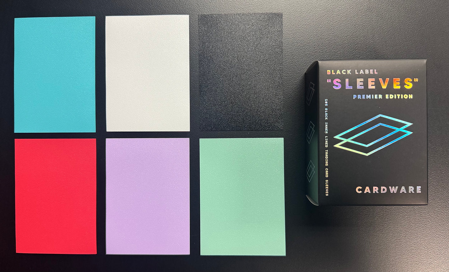 Cardware Black Label Sleeves