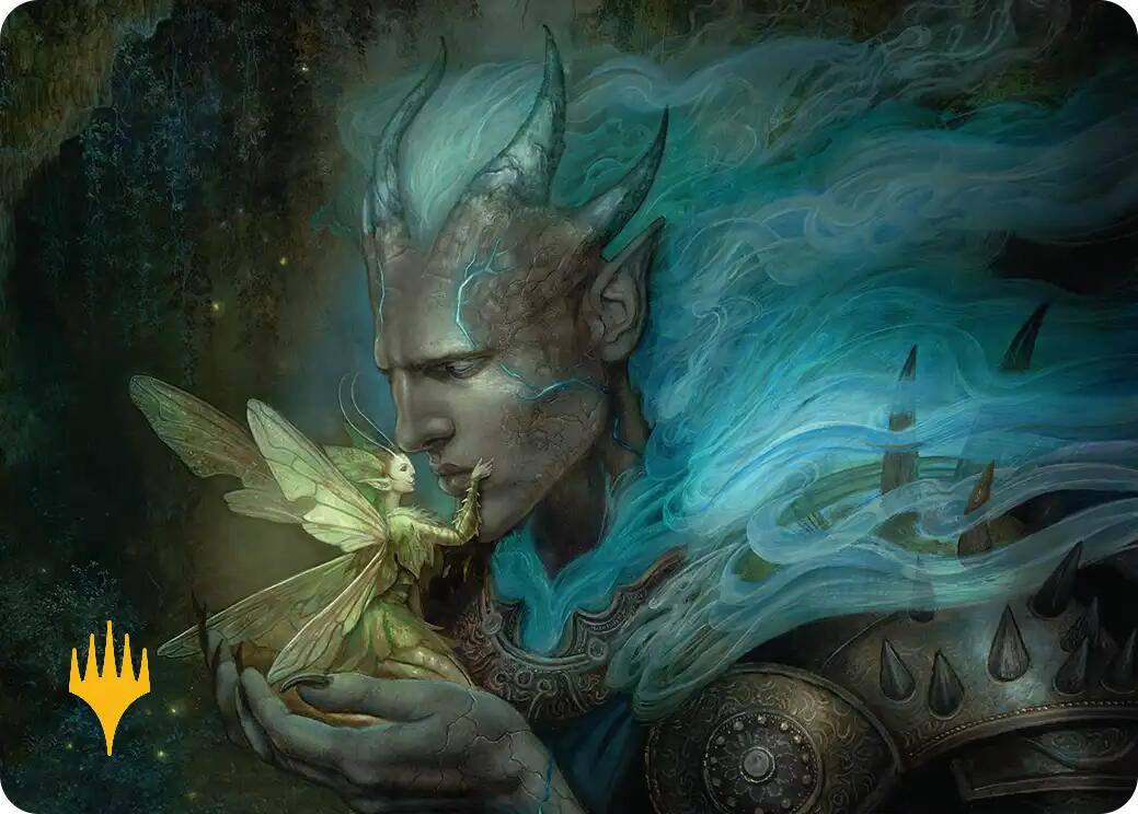 Run Away Together Art Card (Gold-Stamped Planeswalker Symbol)