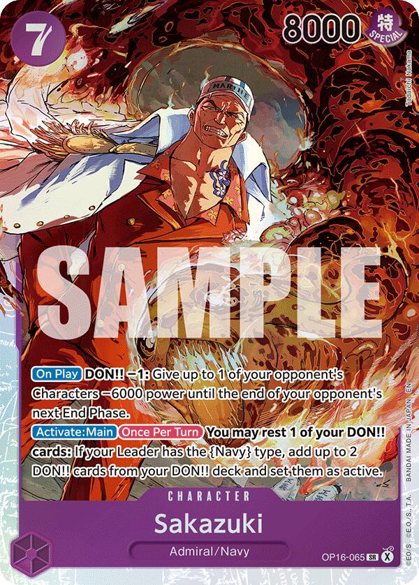 Preorder) Sakazuki [OP16 - OP16-065] – Phantasma