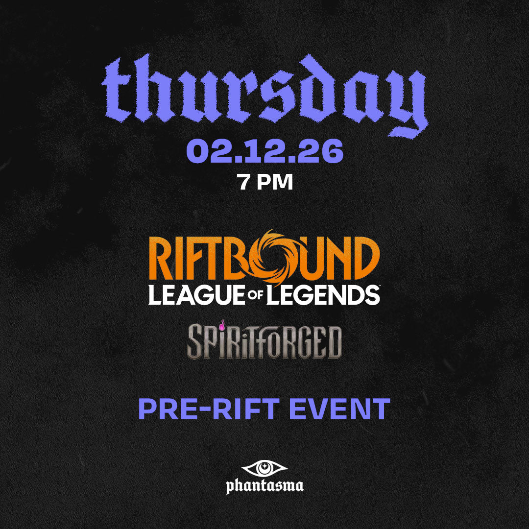 Riftbound: Spiritforged Pre-Rift Event and Player Kit (February 12th, 2026)
