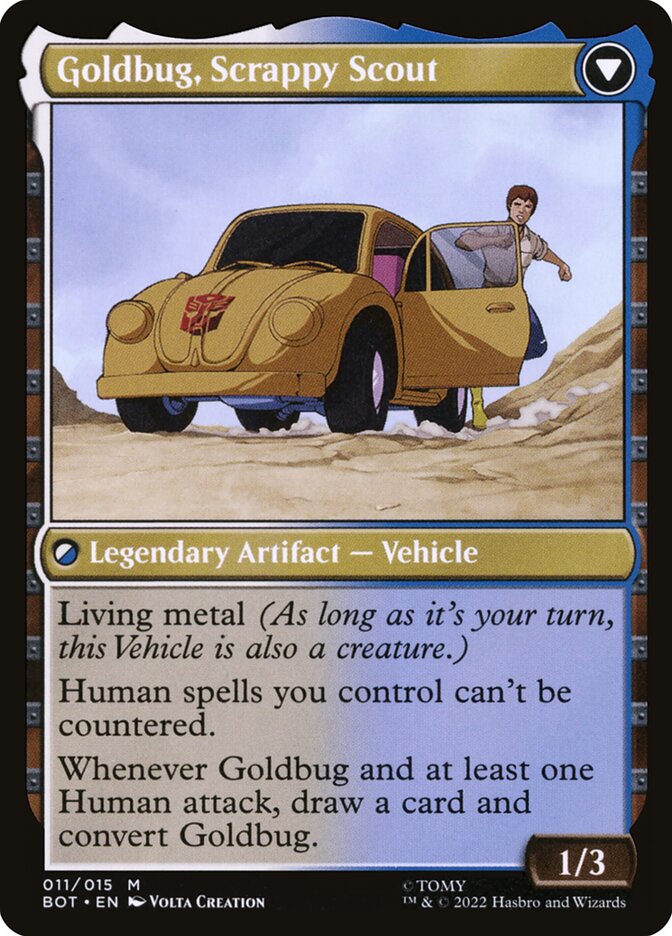 Goldbug, Humanity's Ally (Back)