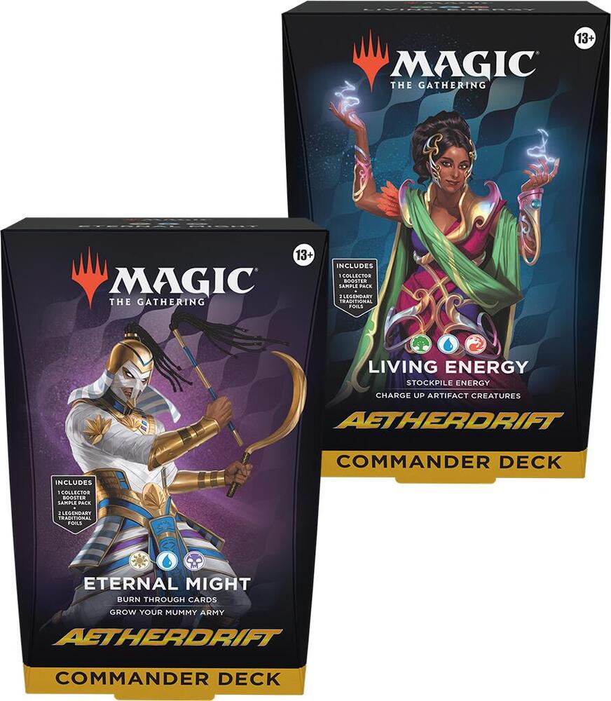MTG Aetherdrift Commander Decks [Set of 2]