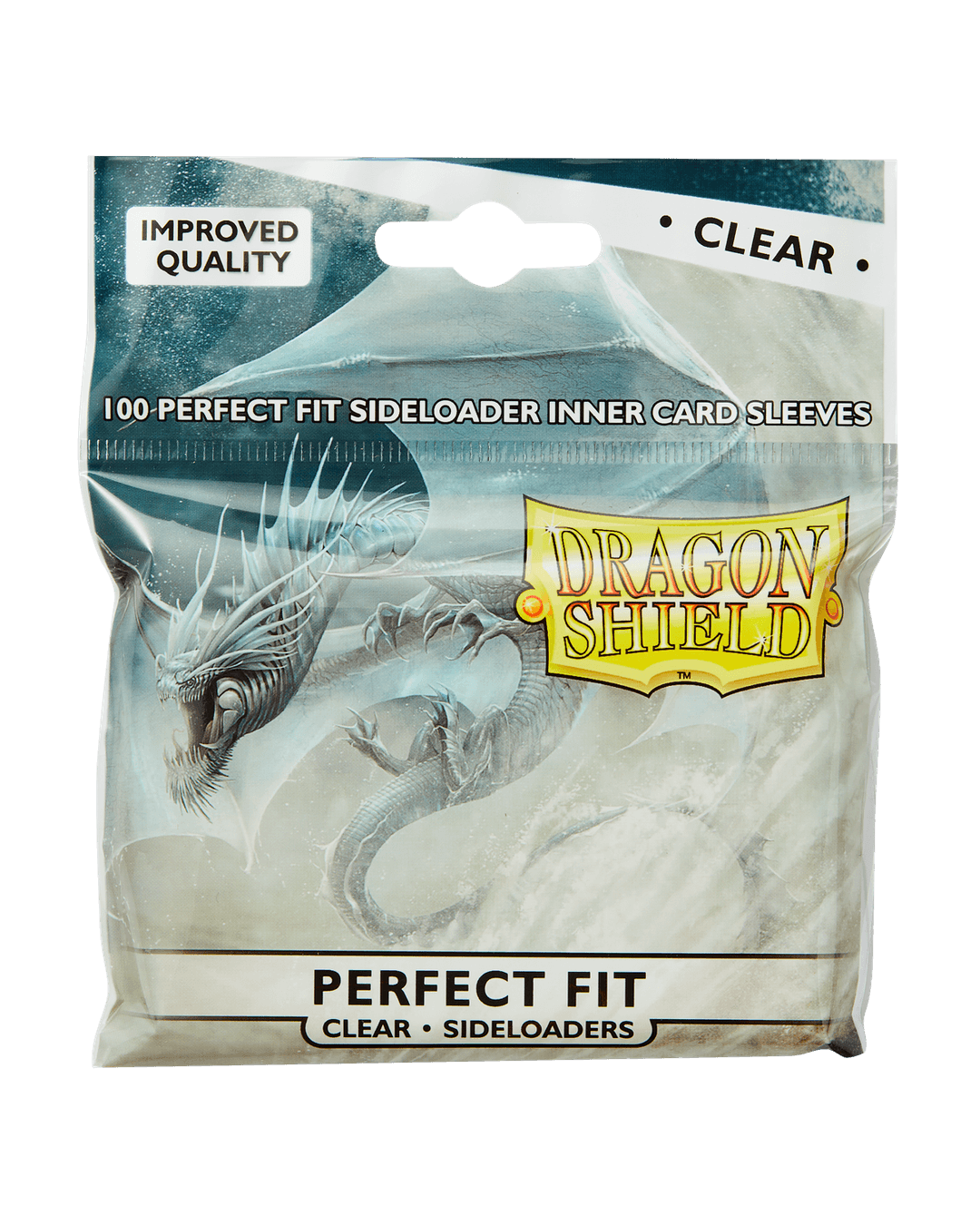 Dragon Shield 100ct Bag Perfect Side Load Clear