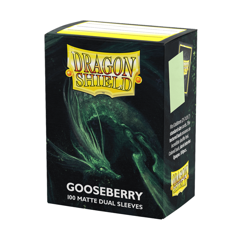 Dragon Shield 100ct Box Matte Dual Gooseberry