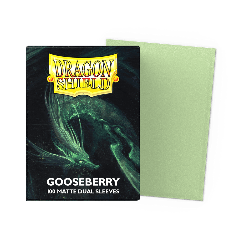 Dragon Shield 100ct Box Matte Dual Gooseberry