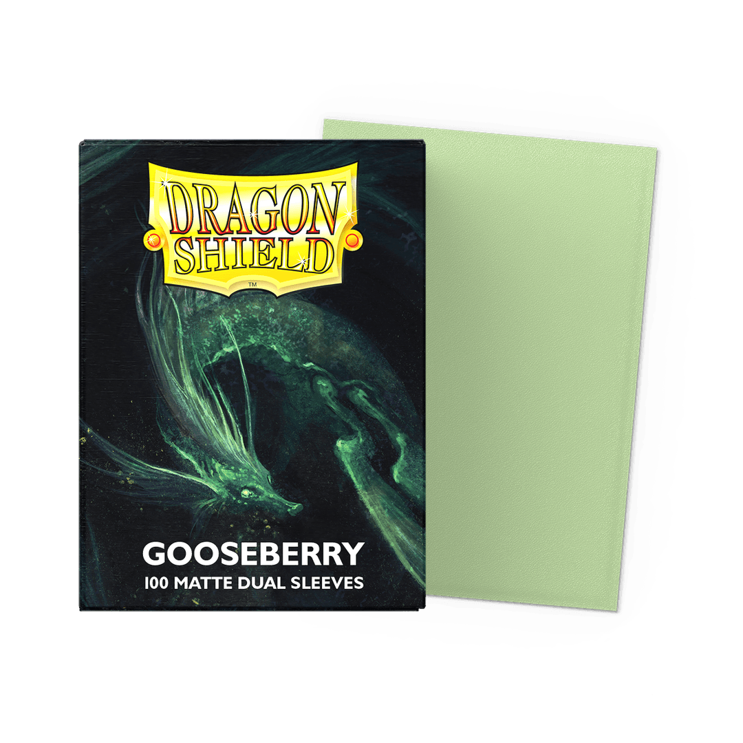 Dragon Shield 100ct Box Matte Dual Gooseberry