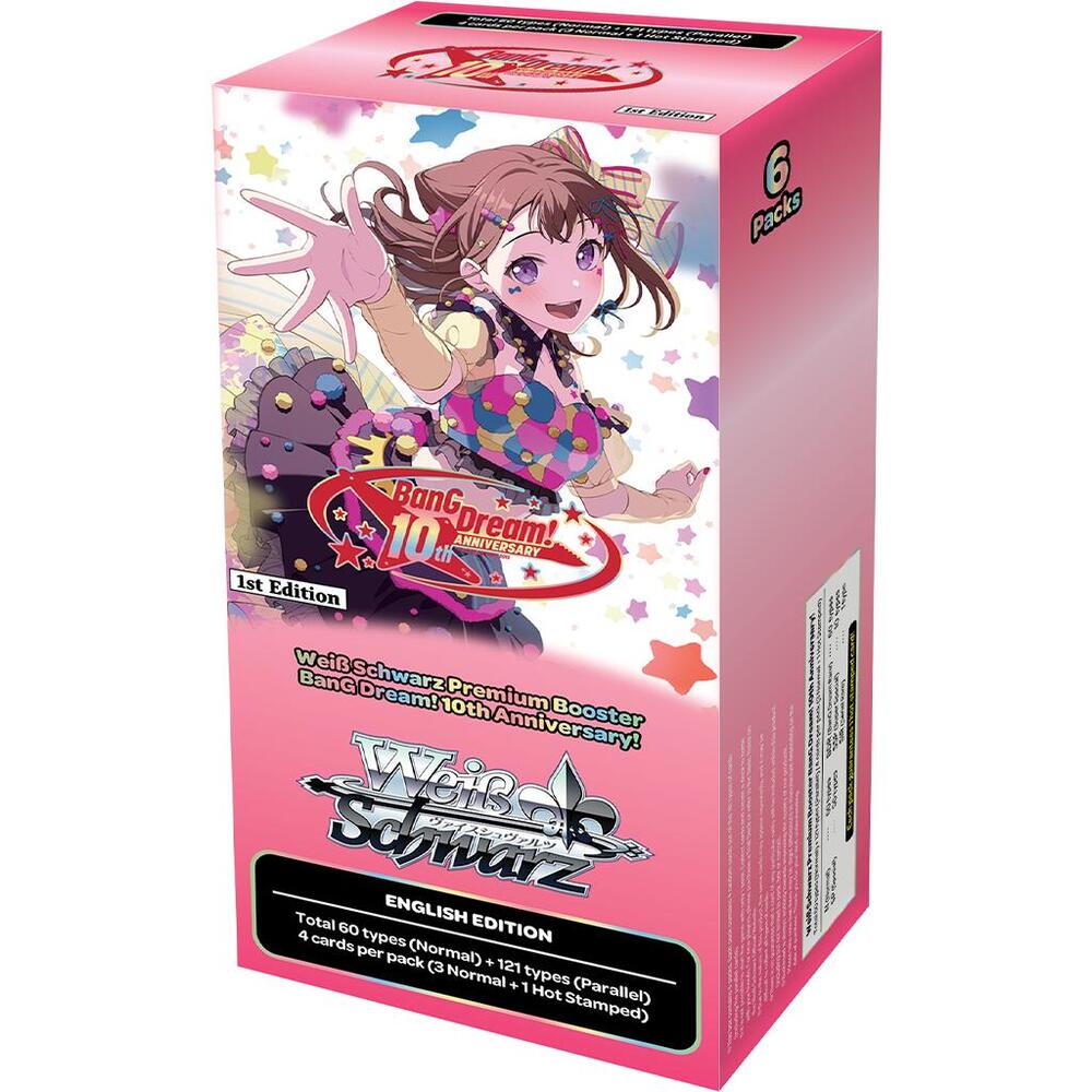 Weiss Schwarz BanG Dream! 10th Anniversary! Premium Booster Display