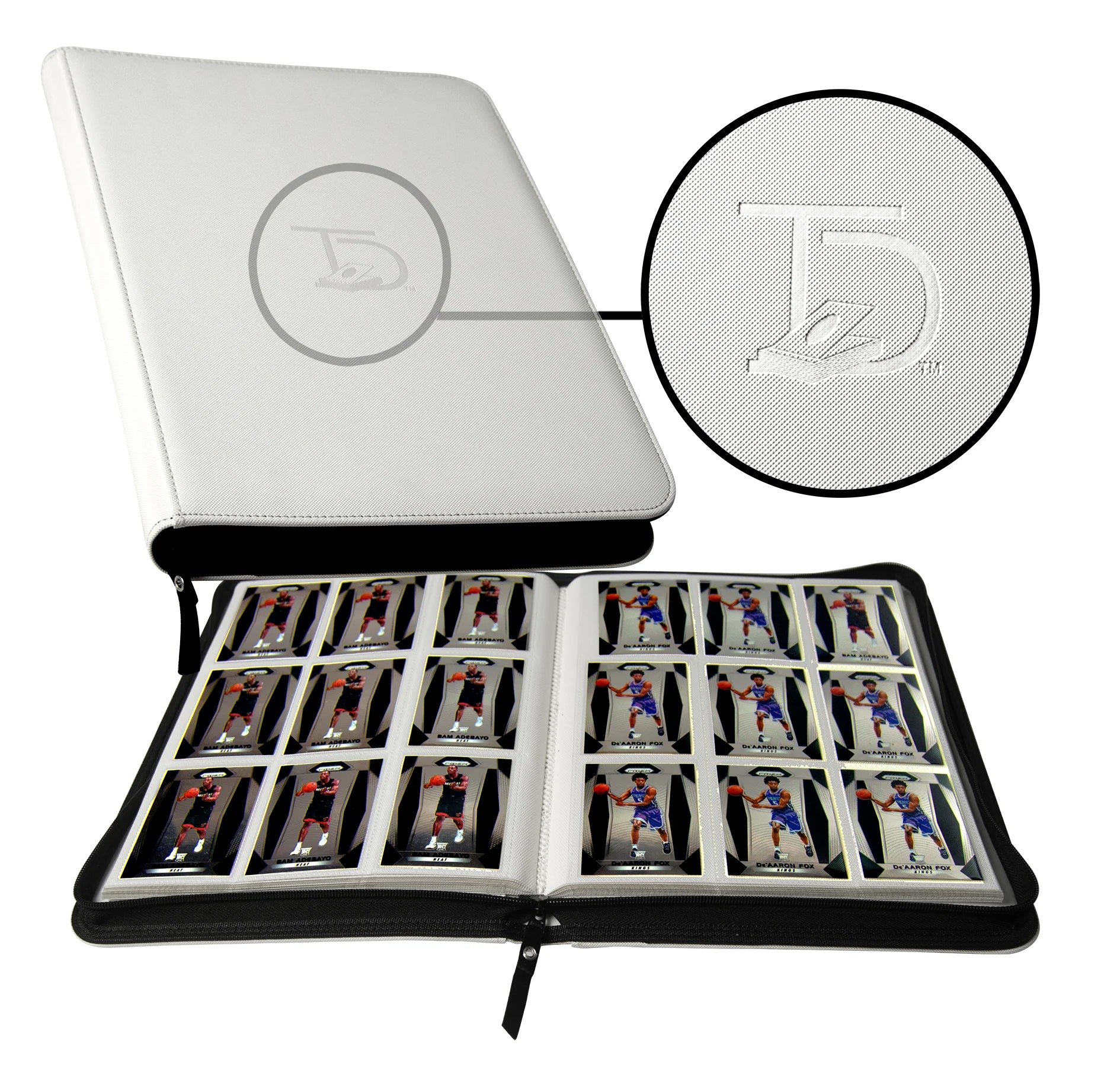 TopDeck 500 Card Binder WHITE