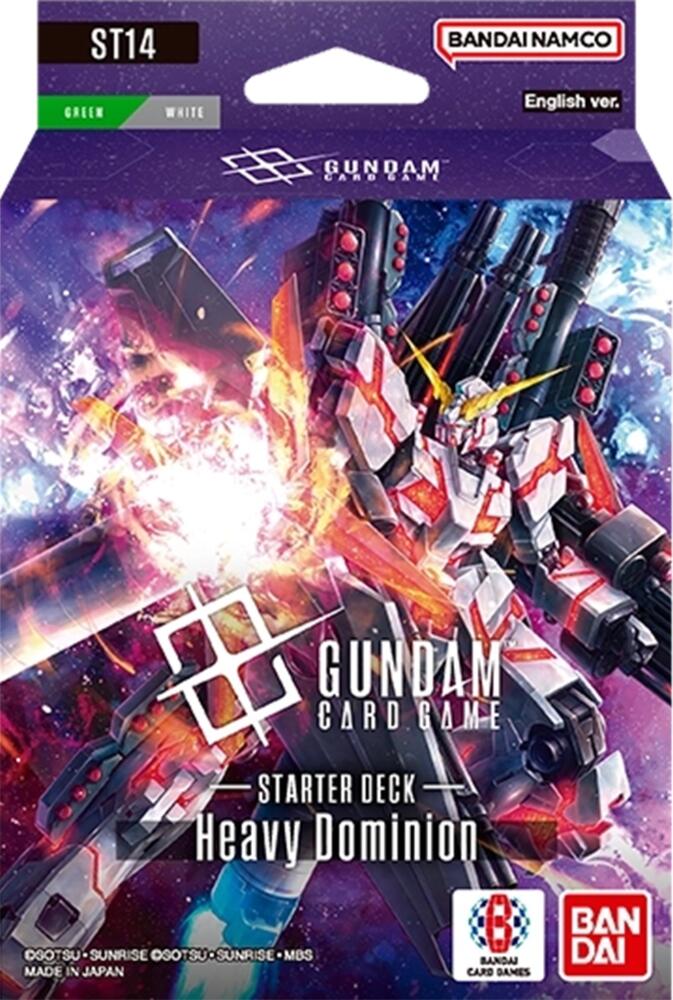 Gundam Card Game Starter Deck 14: Heavy Dominion - Starter Deck 14: Heavy Dominion (ST14)