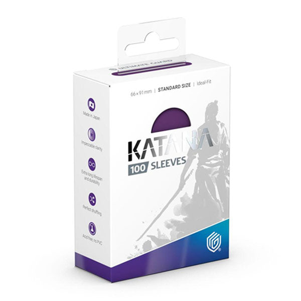 Card Sleeves: Katana Sleeves Standard Size - Iris Bloom (100)