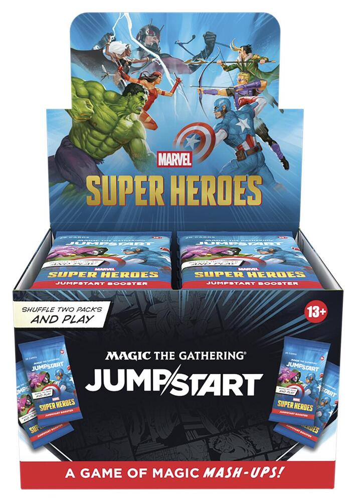 MTG Marvel Super Heroes - Jumpstart Booster Display