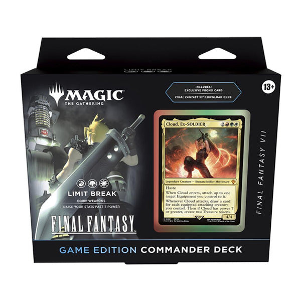 MTG Final Fantasy Holiday FFVII Commander Deck Phantasma MTG Final Fantasy Holiday FFVII Commander Deck Phantasma