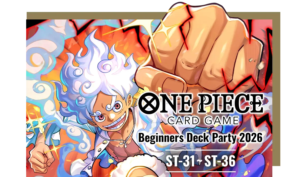 One Piece Beginners Deck Party 2026 [ST-31]~[ST-36] 08/10