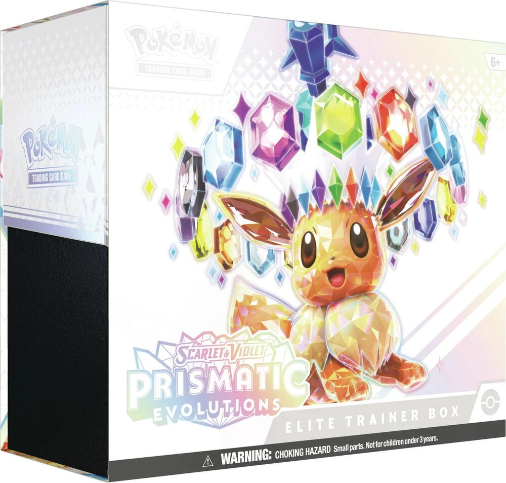 Pokemon Prismatic Evolutions Elite Trainer Box (RIPPED SEAL)
