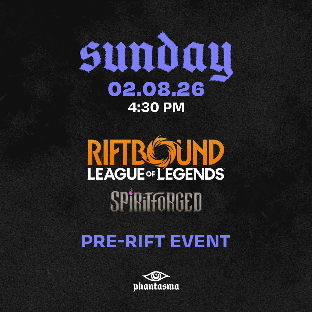 Riftbound: Spiritforged Pre-Rift Event and Player Kit (February 8th, 2026)