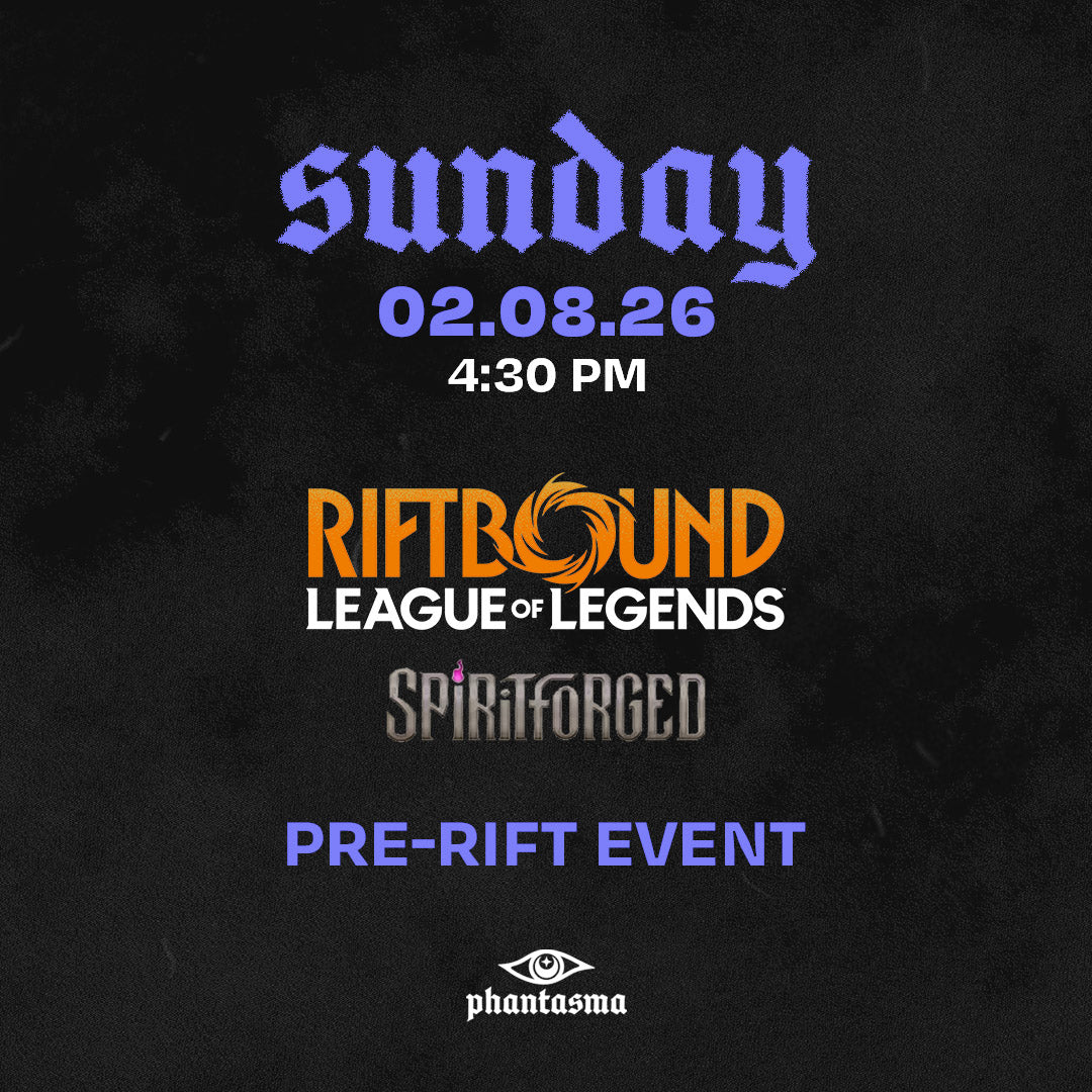 Riftbound: Spiritforged Pre-Rift Event and Player Kit (February 8th, 2026)
