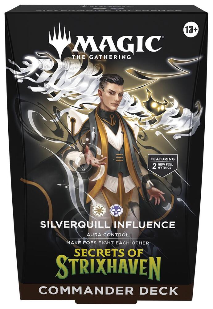 MTG Secrets of Strixhaven Commander Decks (5 kinds)