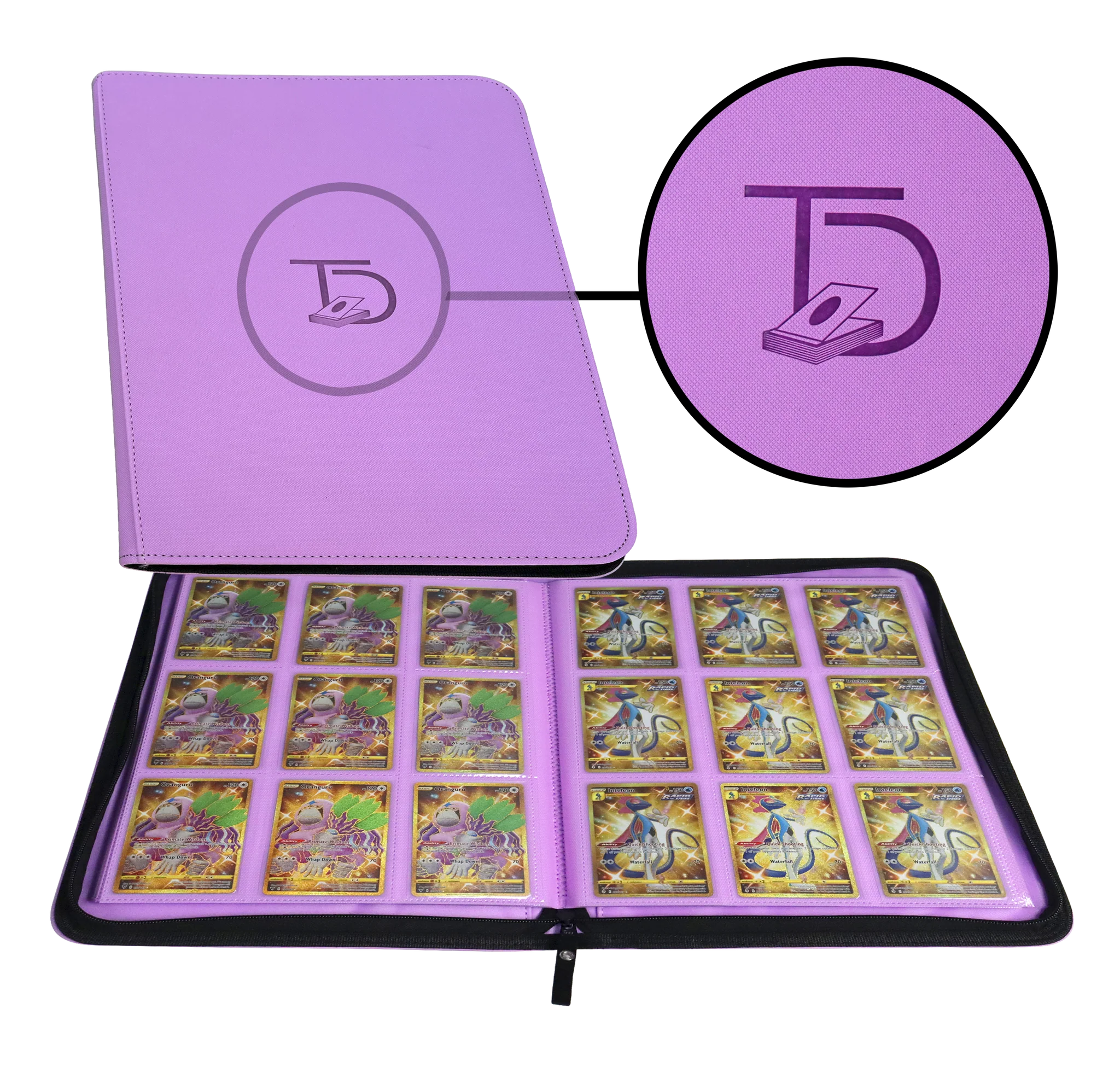 TopDeck 500 Card Binder (Mauve)