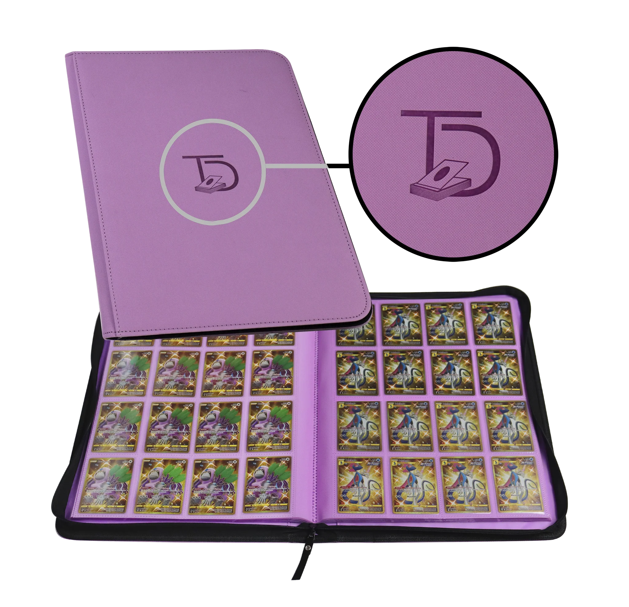 TopDeck 1000 Card Portfolio (Mauve)
