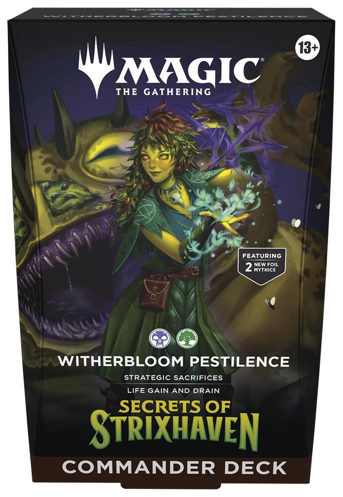 MTG Secrets of Strixhaven Commander Decks (5 kinds)