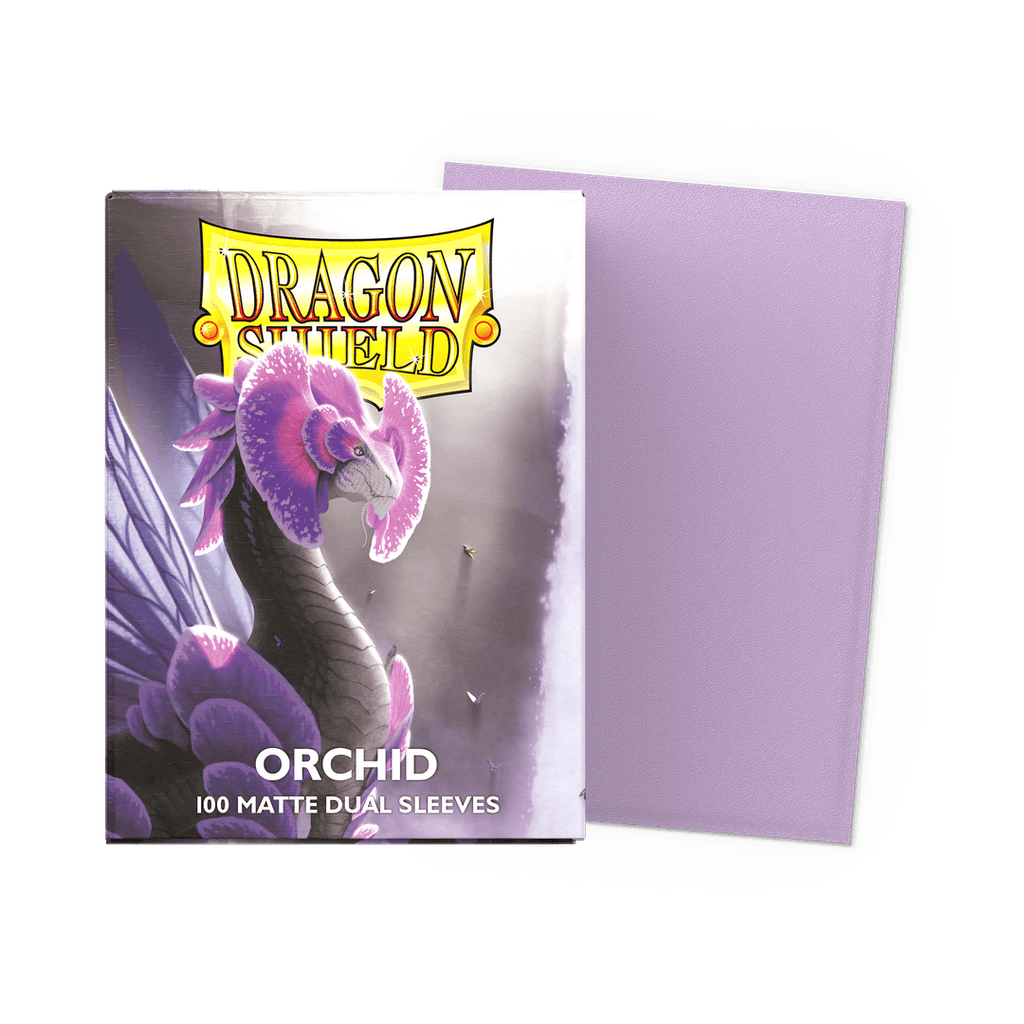 Dragon Shield 100ct Box Dual Matte Orchid