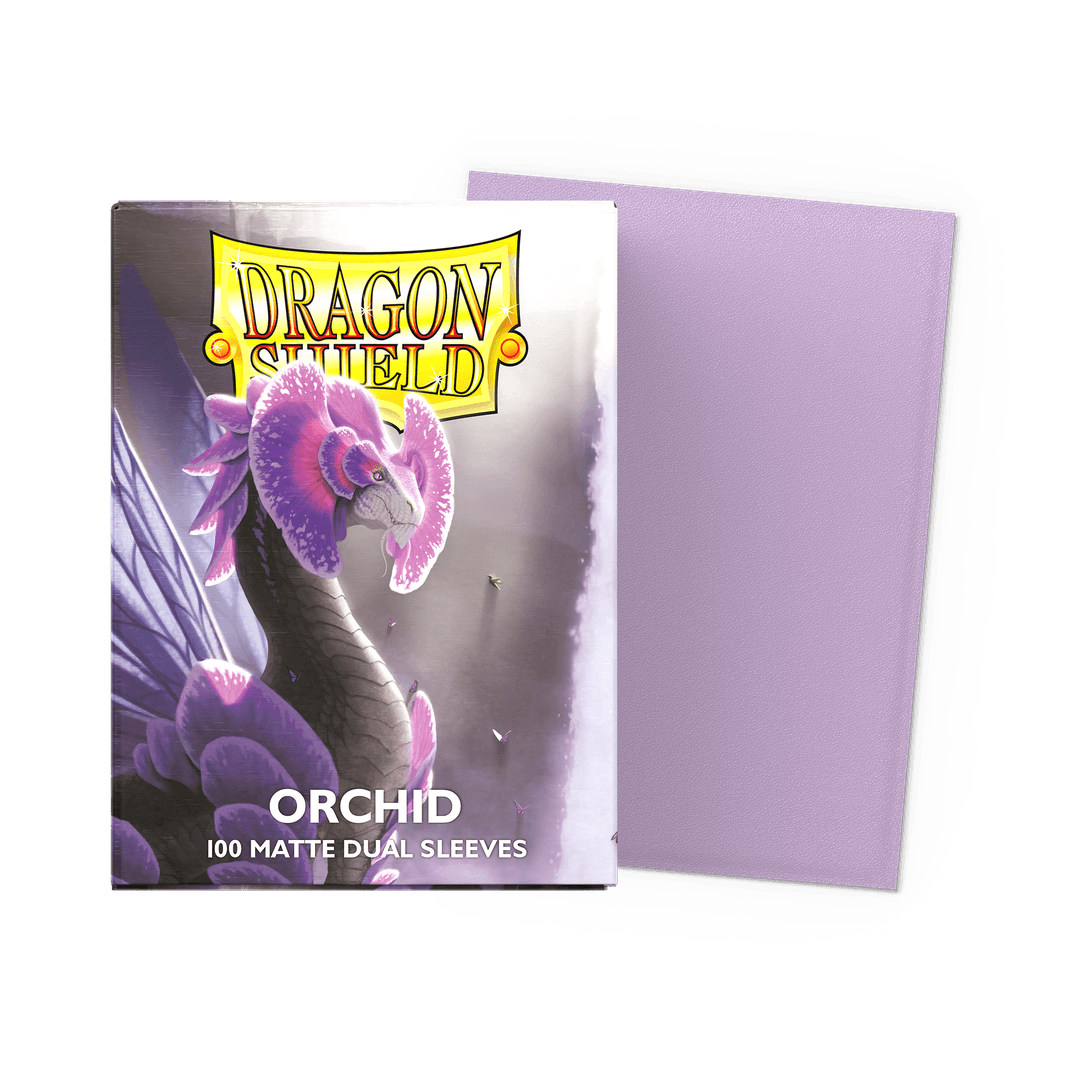 Dragon Shield 100ct Box Dual Matte Orchid